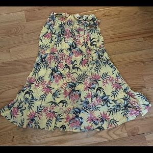 Floral skirt